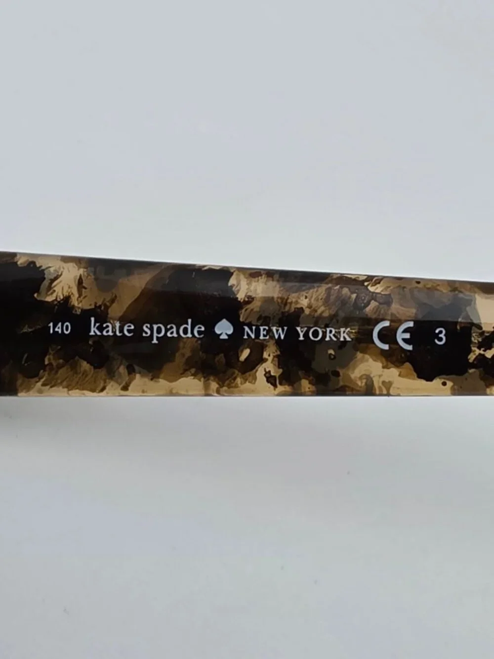 Kate Spade New York Zora Tortoise Frame Brown Lens Cat Eye Sunglasses 49-24-140